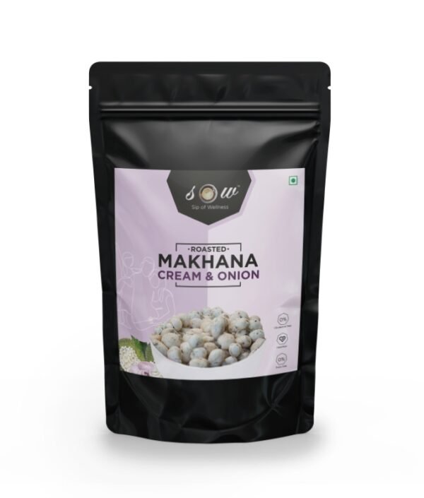 Makhana Cream & Onion - 250 gm