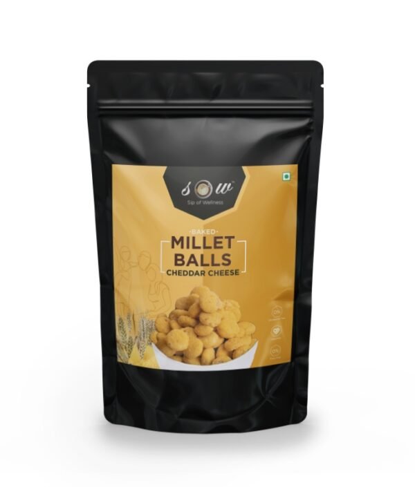 Millet Balls Cheddar Cheese - 150 gm