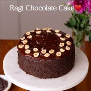 Cake Ragi Wholewheat Jaggery - Plain (350gms)