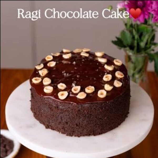Cake Ragi Wholewheat Jaggery - Plain (350gms)