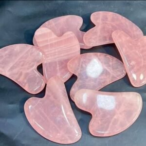 Gua Sha Rose Quartz Stone