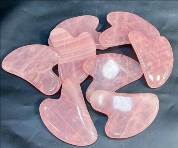 Gua Sha Rose Quartz Stone
